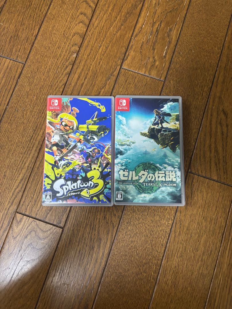 swichソフト　スプラトゥーン3 ゼルダティアキン まとめ売り