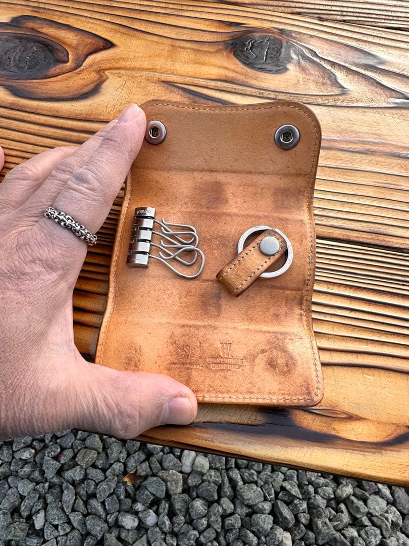 ワイルドスワンズ クリッパー 旧ロゴ コードバン