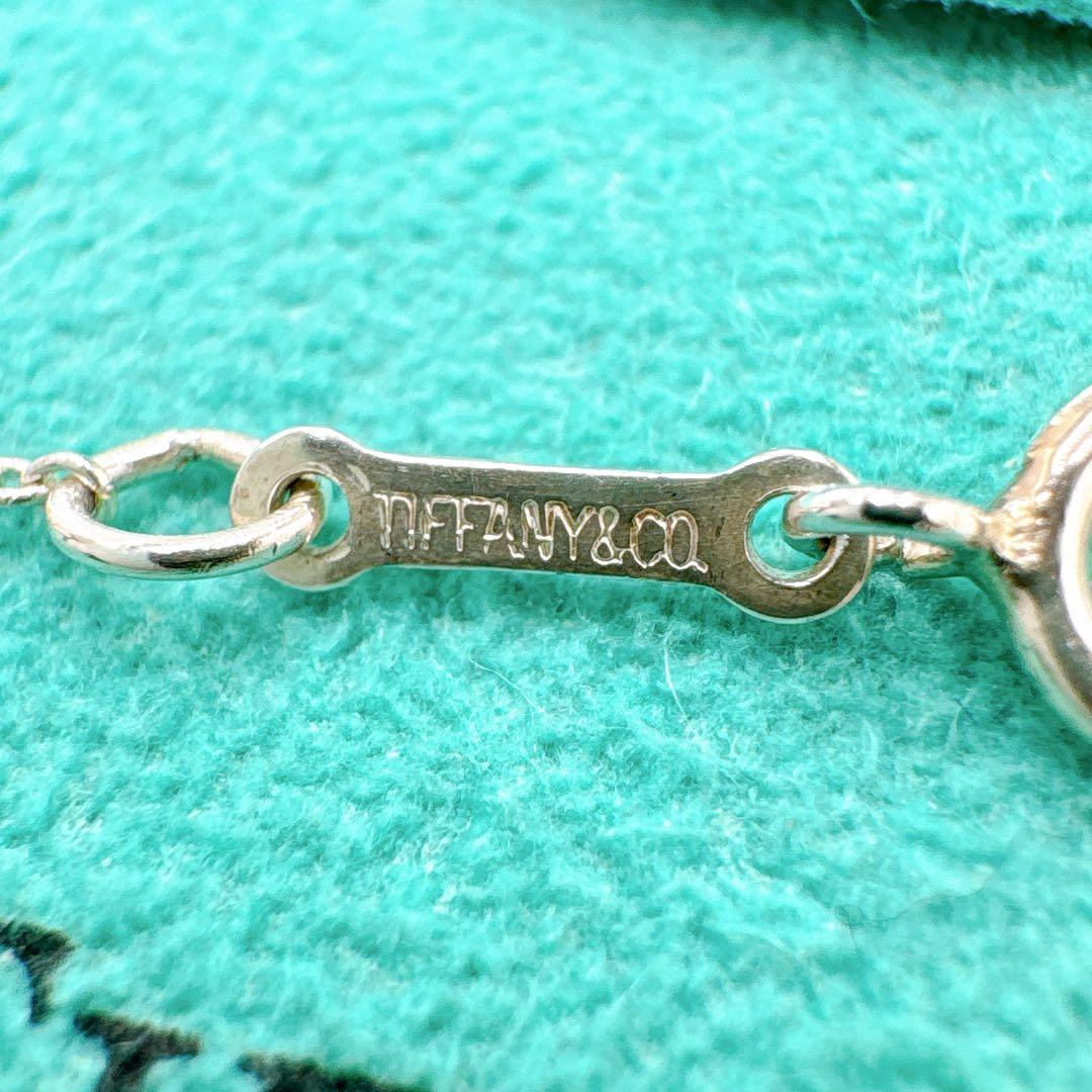 極美品 オールドティファニー ビーン ラージ ネックレス シルバー925