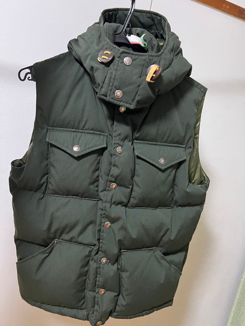 【クリーニング済】ノースフェイス　パープルレーベル　ナナミカ　ダウンベストM