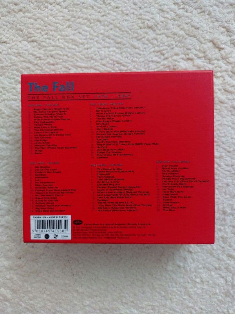 5CDセット ザ・フォール The Fall Box Set 1976-2007