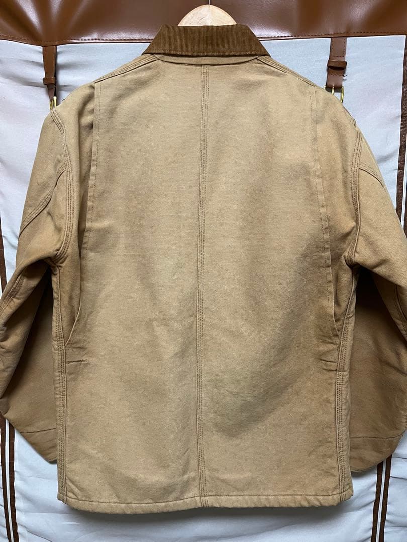 80sカーハートCarhartt フェードカバーオールブランケット　サイズ不明