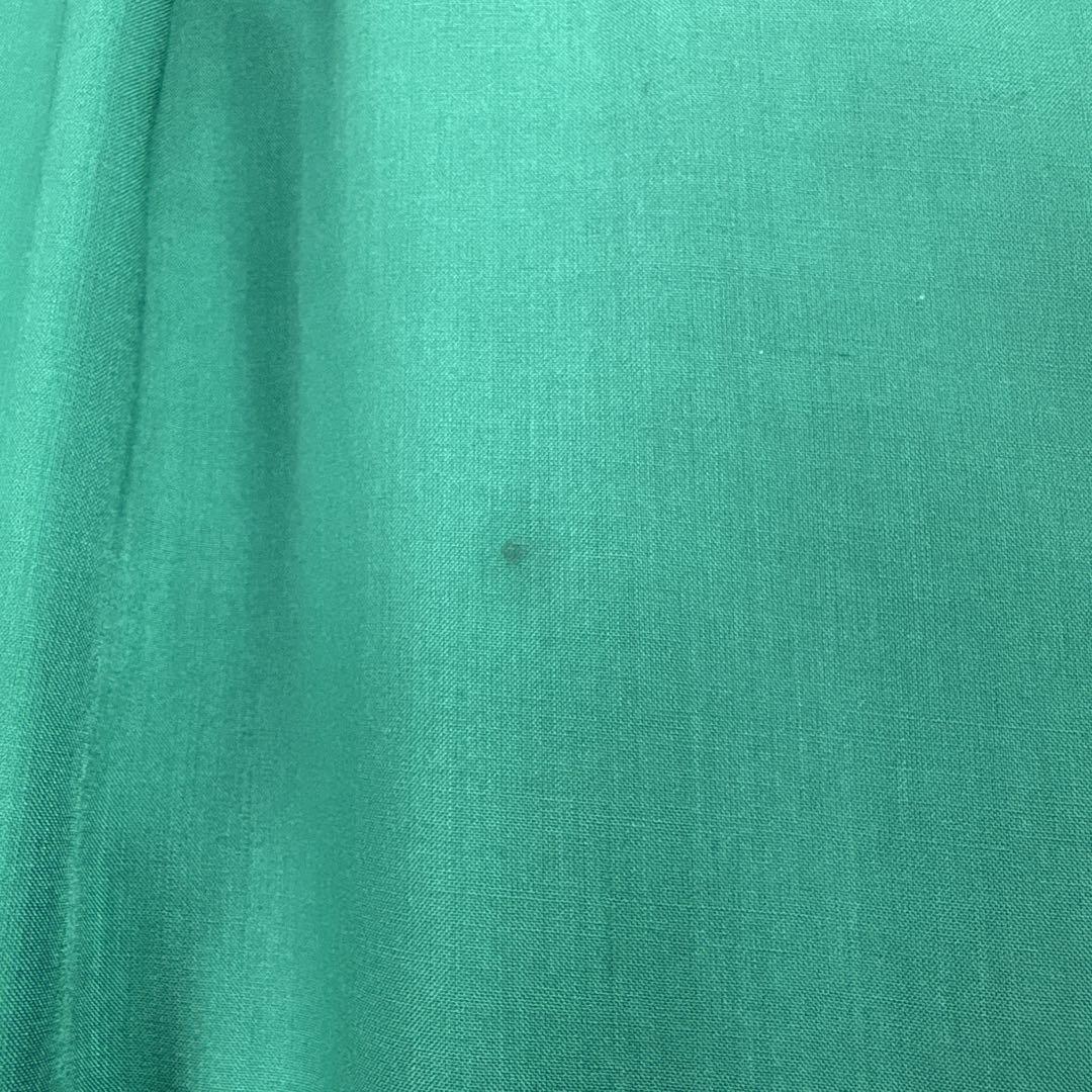 近年美品✨ LE PHIL ニットコンビ プリーツワンピース 黒 緑