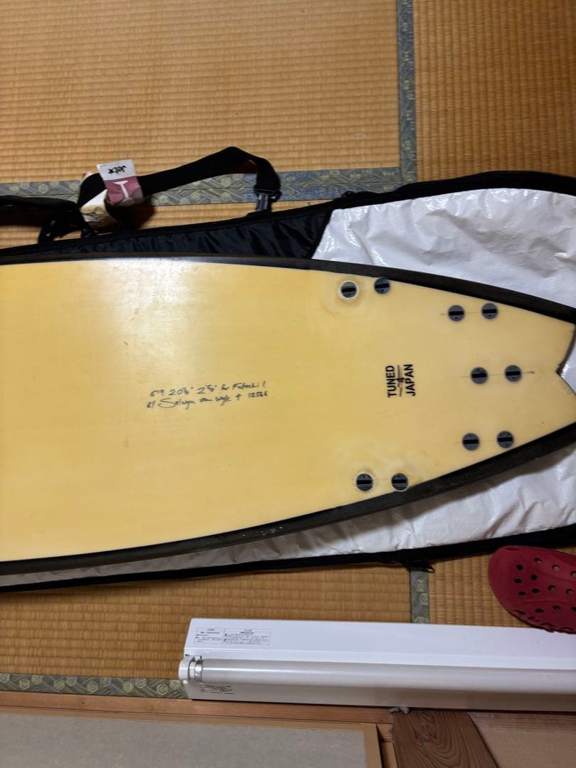 Sel ファンボード クリーム色 ケース付き