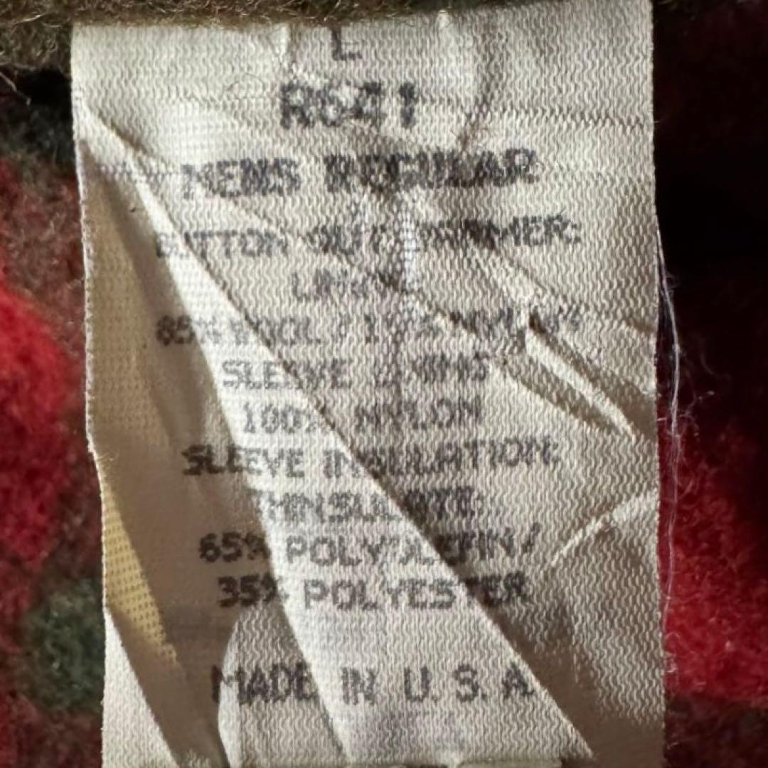 【80s vintage】L.L.Bean L ハンティングジャケット　USA製