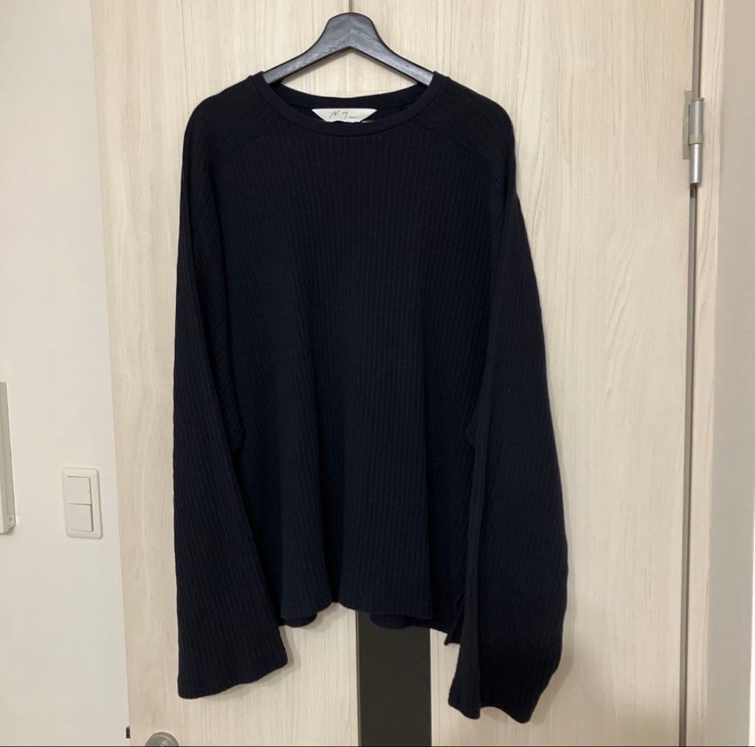 ANCELLM アンセルムOVER RIB LS T-SHIRT