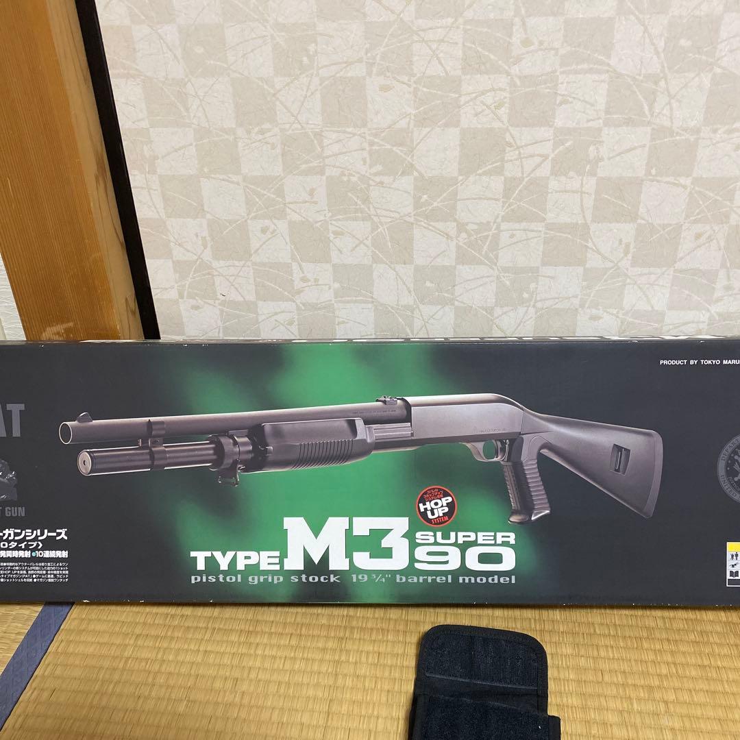 M3 SUPER 90 エアーショットガン　東京マルイ ストラップ付き
