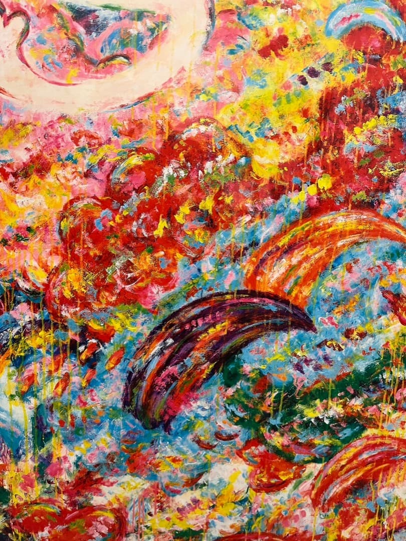 額装済 ロッカクアヤコ 作品展 公式ポスター