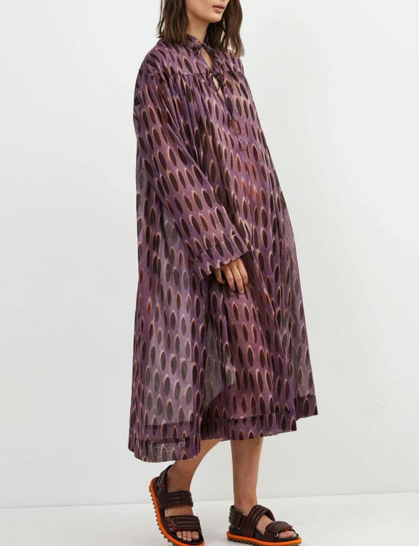 ドリス レン・ライ Len Lye シフォンドレス カフタン 328