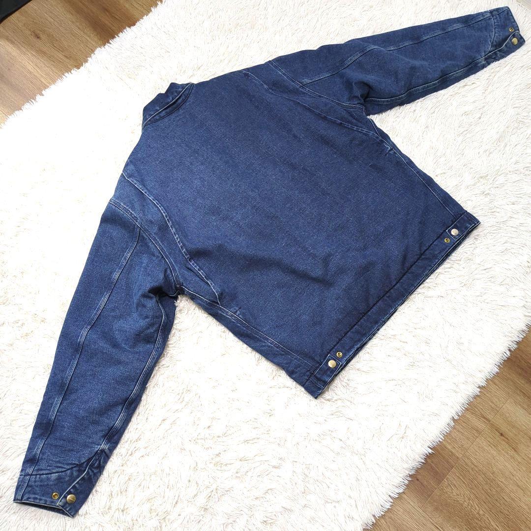 極美品 carhartt WIP OG デトロイト ジャケット デニム L