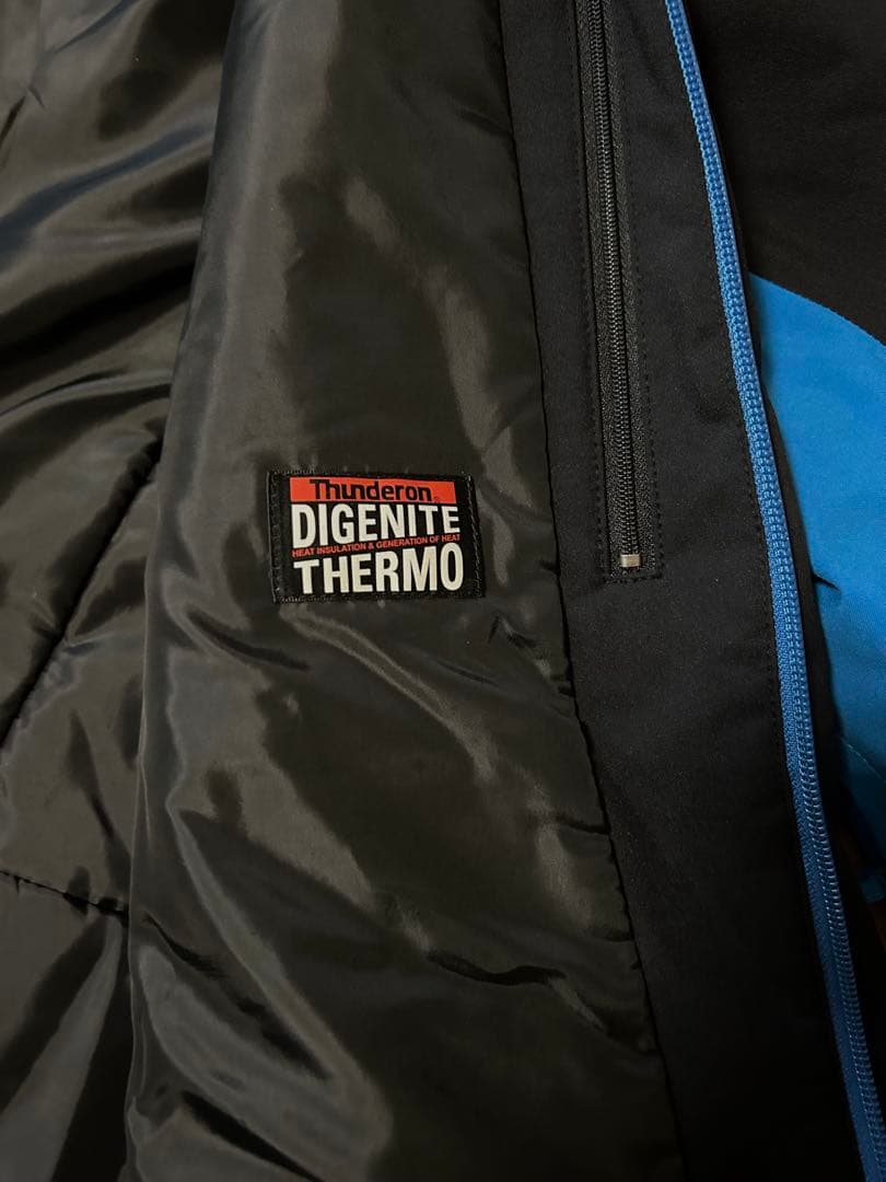 未使用 Phenix フェニックス スキーウェア ジャケット 黒/青 メンズM