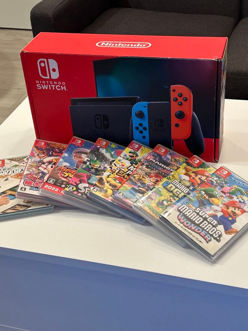 【購入者確定】Nintendo Switch 本体&ゲームソフト7セット