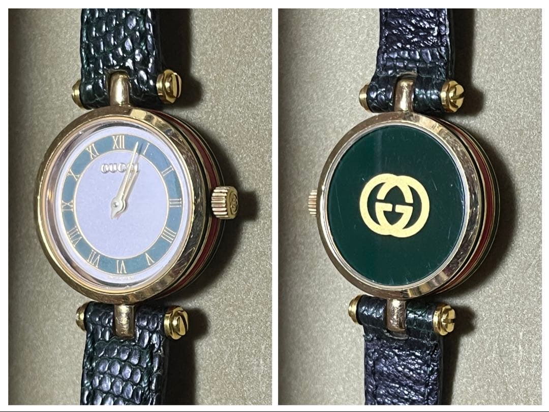 半額SALE[GUCCI] シェリーライン レディース腕時計vintage