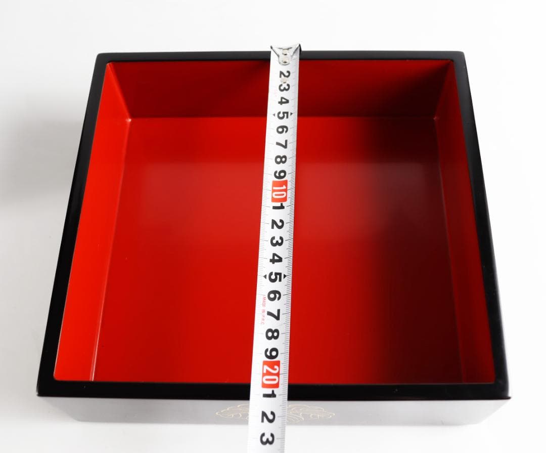 輪島塗 重箱 御重 蔦家紋 蒔絵 木製漆器 木箱