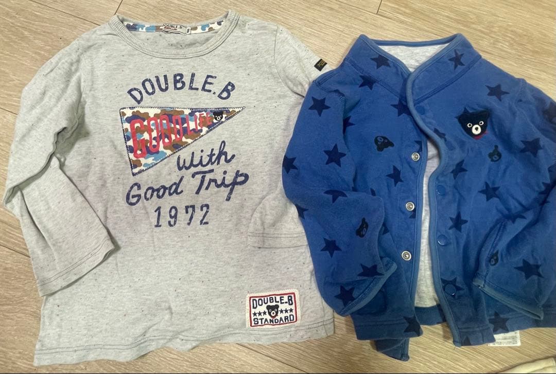 専用‼️ミキハウス　DOUBLE B トレーナー ズボン100cm 12点セット