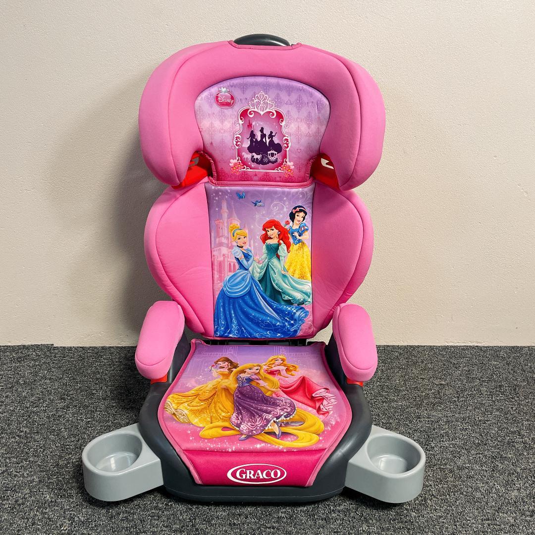 美品　GRACO グレコ ディズニープリンセス ジュニアシート チャイルドシート