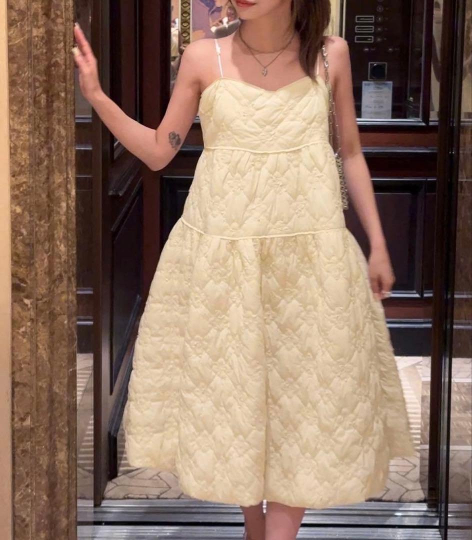 【新品】【THE TOE】Rhea Jacquard Onepiece