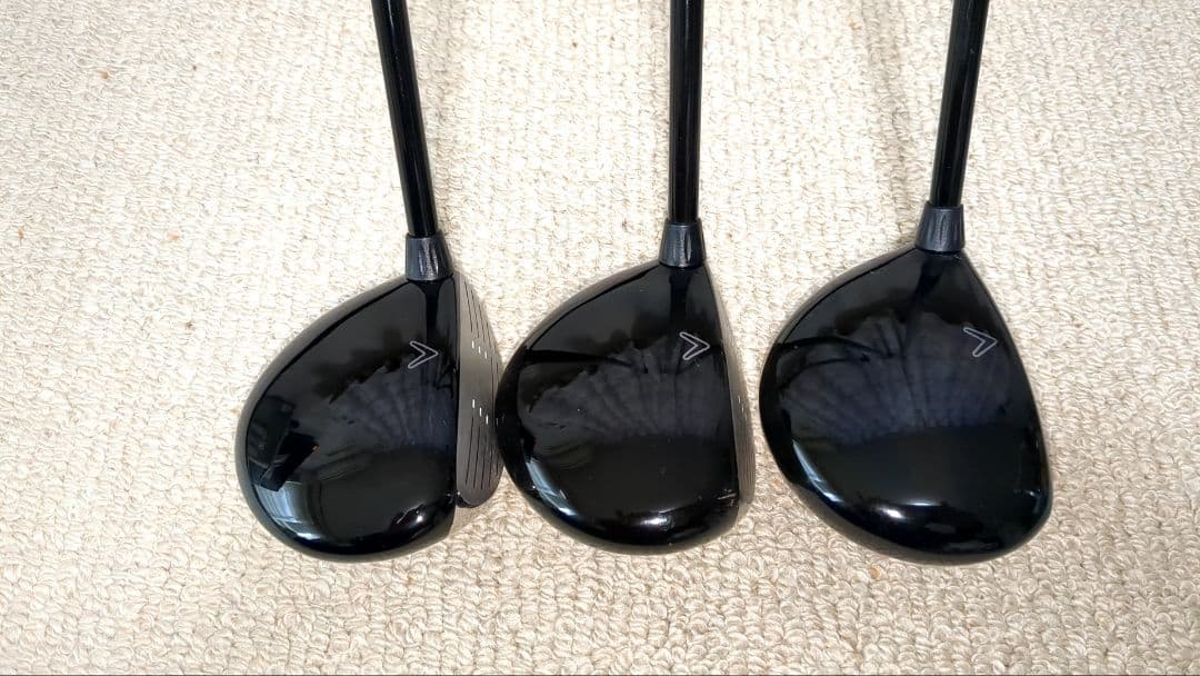 キャロウェイX 　フェアウェイウッド　3本セット3W、5W、7W、ヘッドカバー付