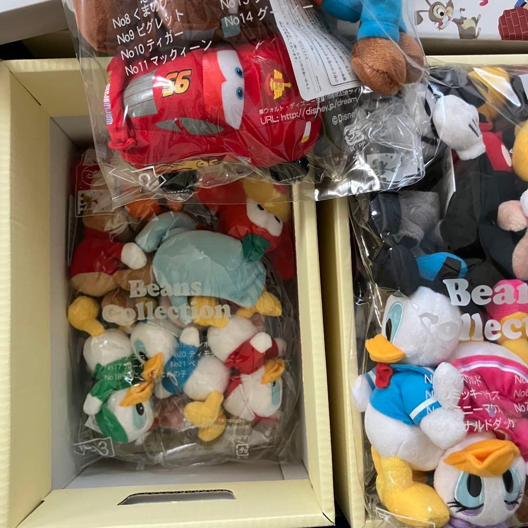 限定品　新品未開封　ディズニー　ビーンズコレクション　コンプリートボックス
