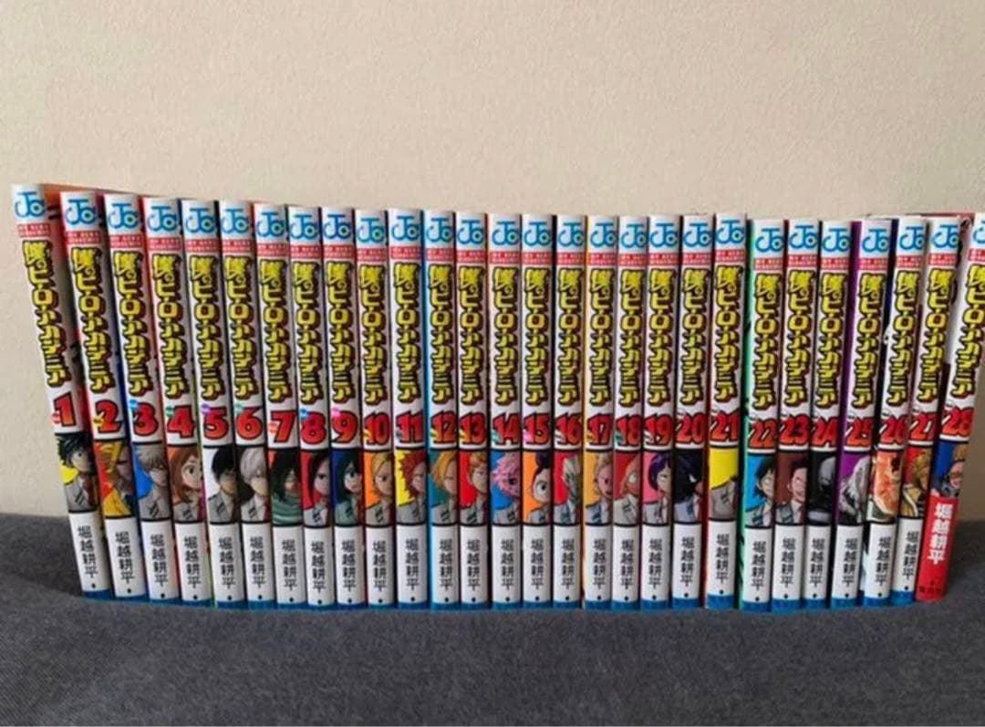 僕のヒーローアカデミア　1-28巻セット　未使用