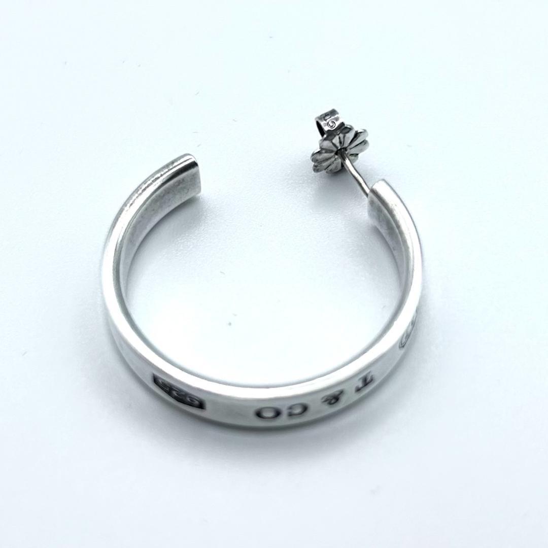 ティファニー ピアス シルバー ナロー フープ 片耳 Tiffany & Co.