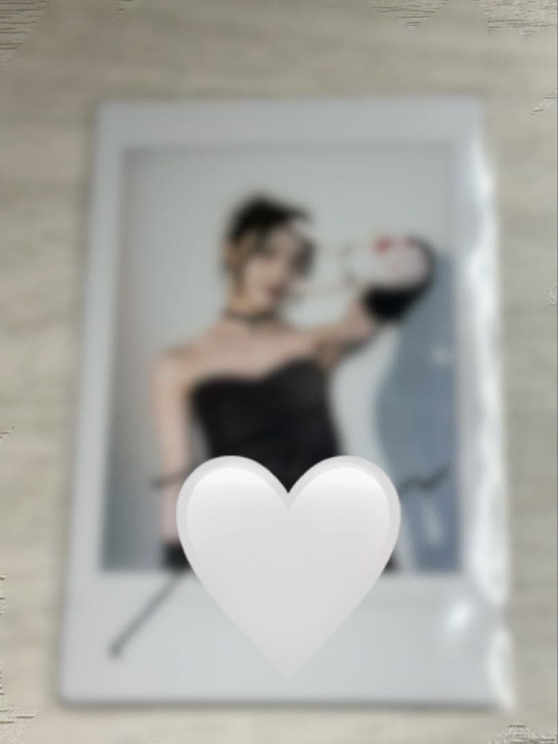 Kep1er シャオティン　オンラインくじ　C賞　サイン入りチェキ