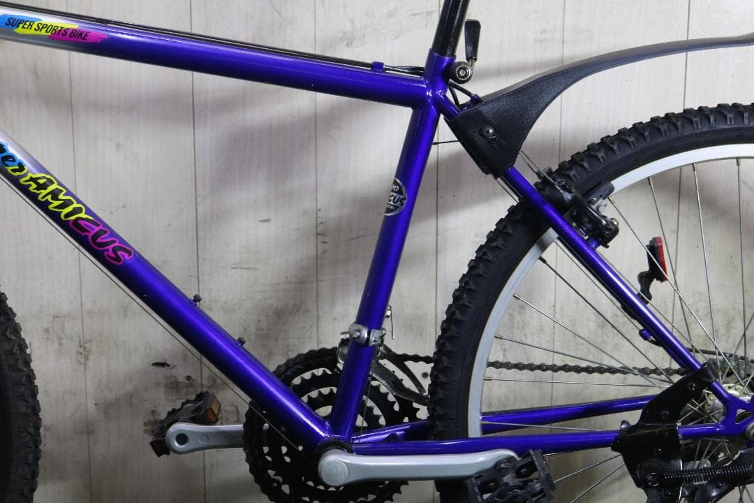 美品！SUPER AMICUS 26型18速 430mm VINTAGE MTB