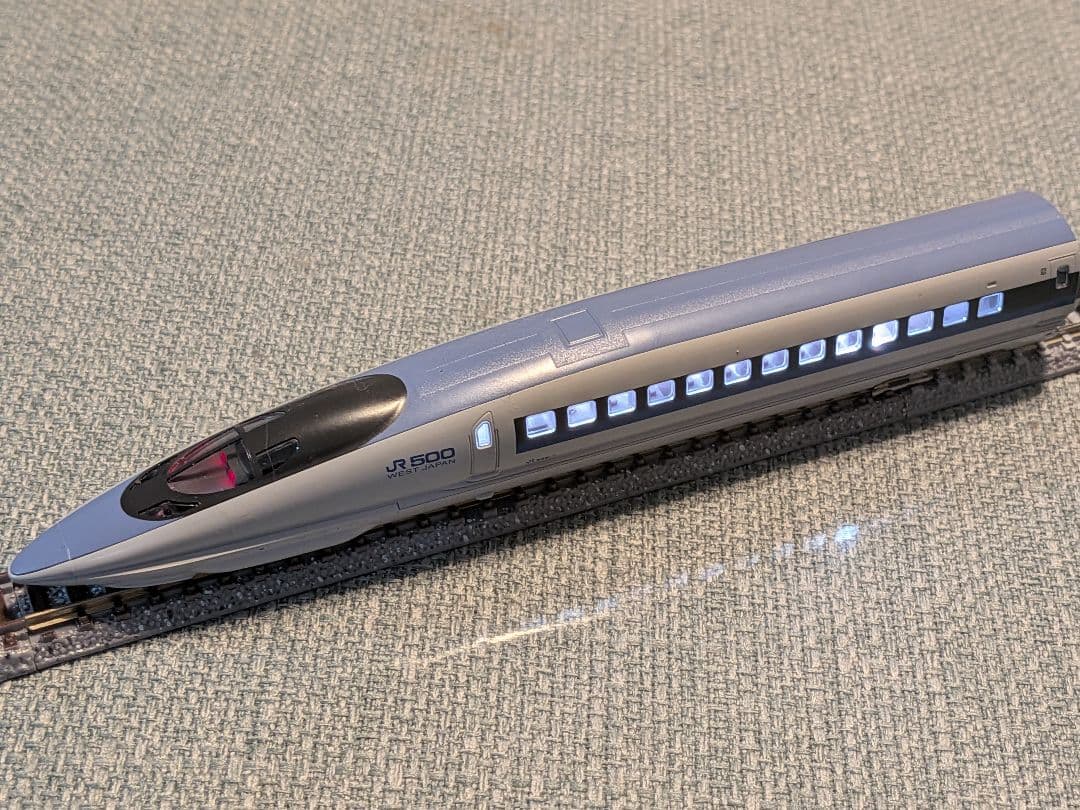 TOMIX JR 500系新幹線「のぞみ」 基本セット＋グリーン車 室内灯付き