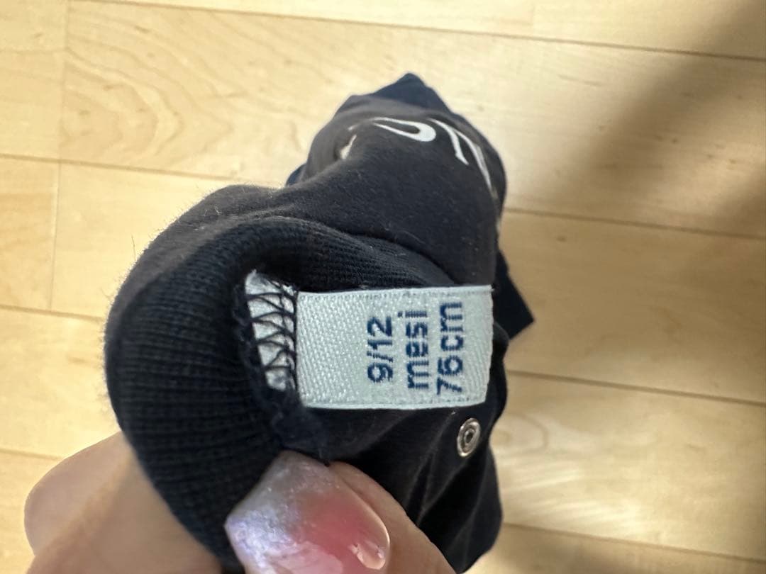 MONCLER ネイビー ロンパース