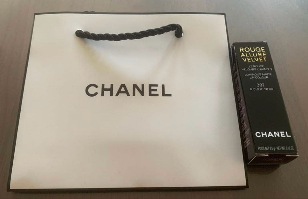 CHANEL ルージュアリュール ヴェルヴェット ルージュヌワール387限定完売