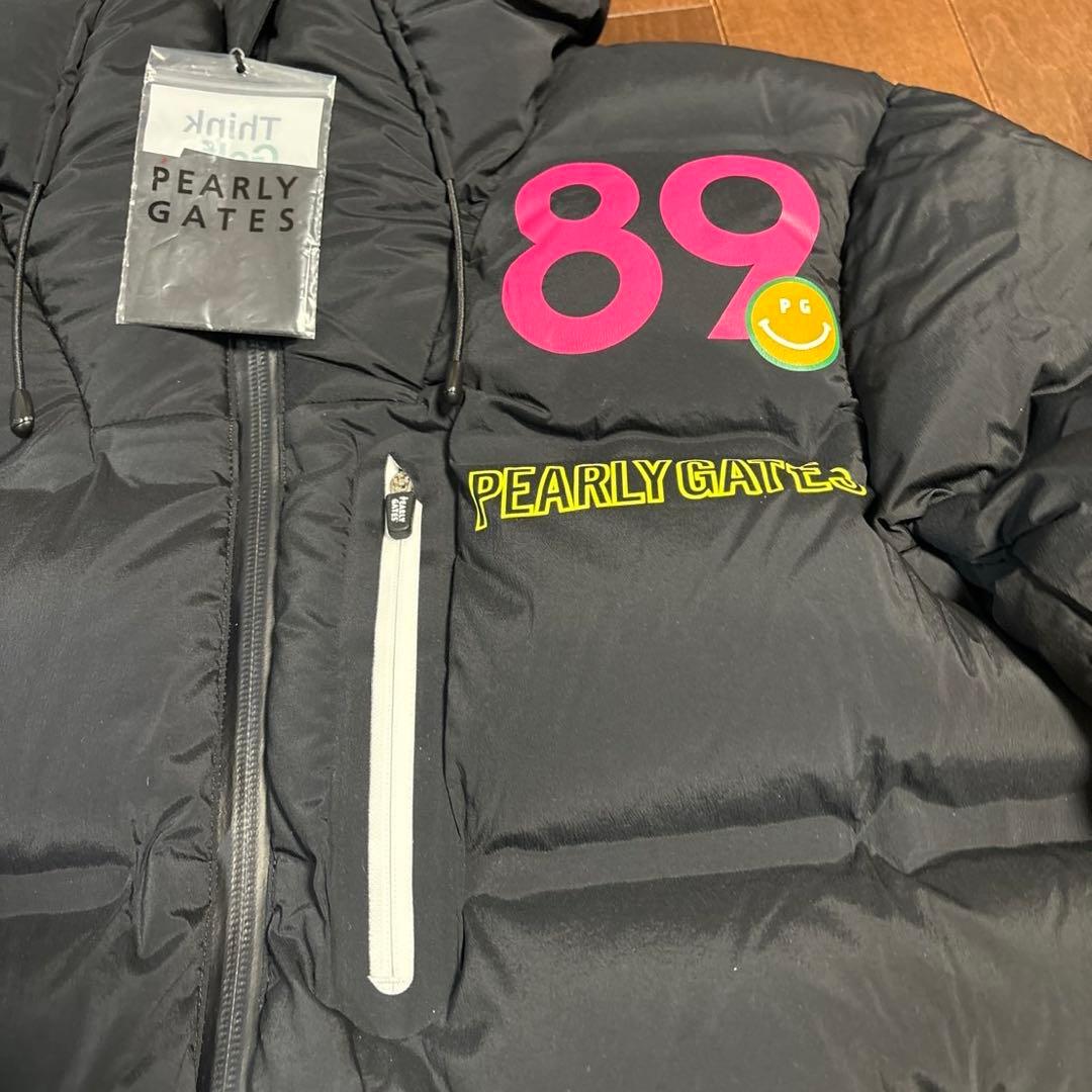 パーリーゲイツ12dダウンジャケット濃紺色サイズ4