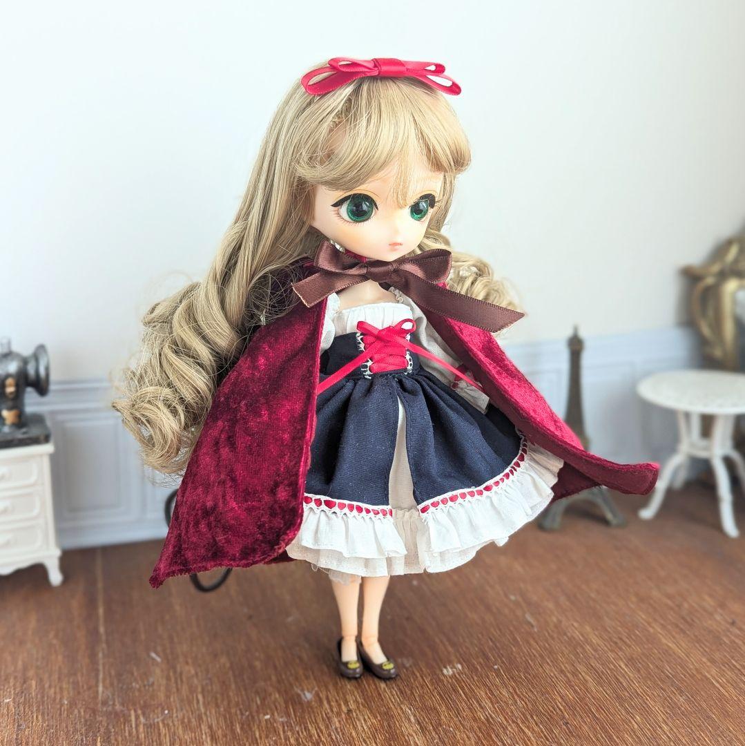 1545※ハルモニアブルーム服※赤ずきんモチーフのクラシカルドレスセット
