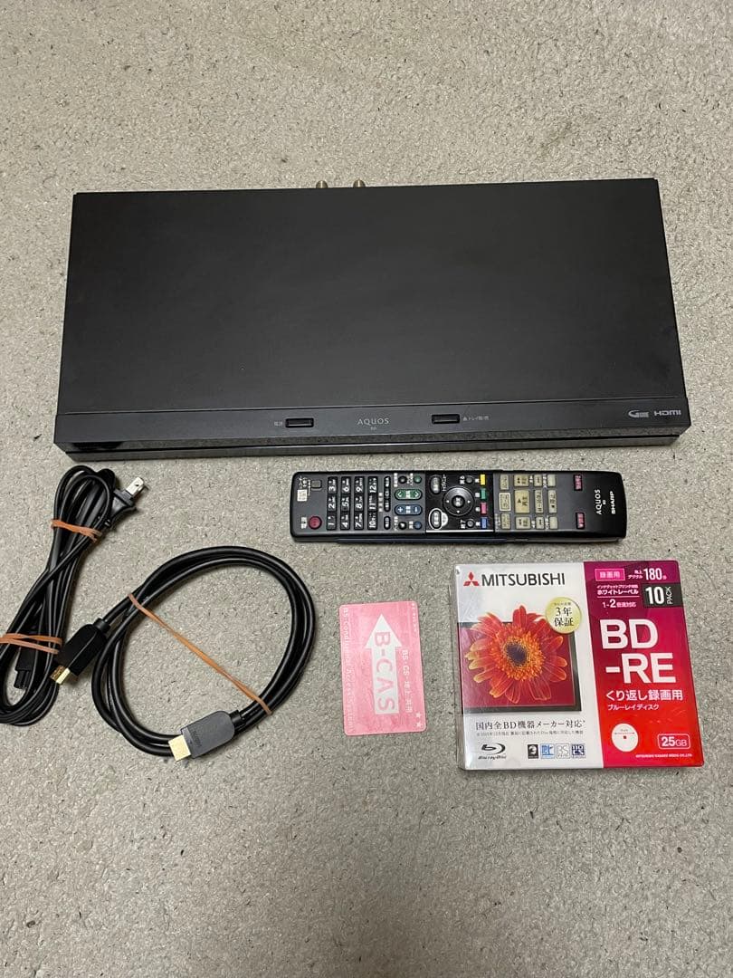 シャープAQUOSブルーレイレコーダー BD-NW1200
