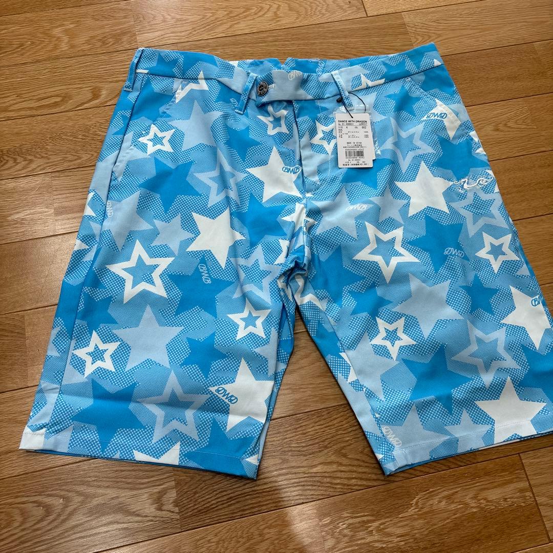 DANCE WITH DRAGON 星柄 ゴルフパンツ サイズ4