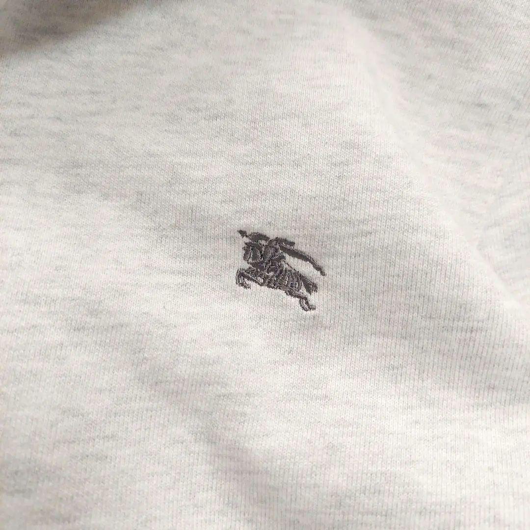 BURBERRY BLACK LABEL　ファー付フーディパーカー　ノバチェック