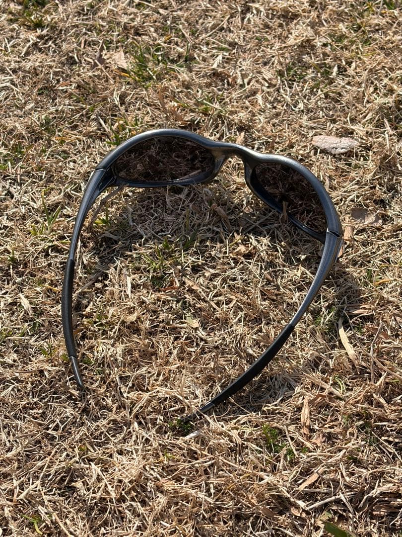 【ジャンク品】 oakley eye jacket silver