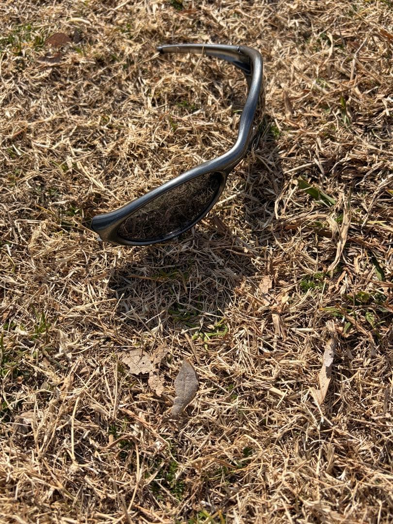 【ジャンク品】 oakley eye jacket silver