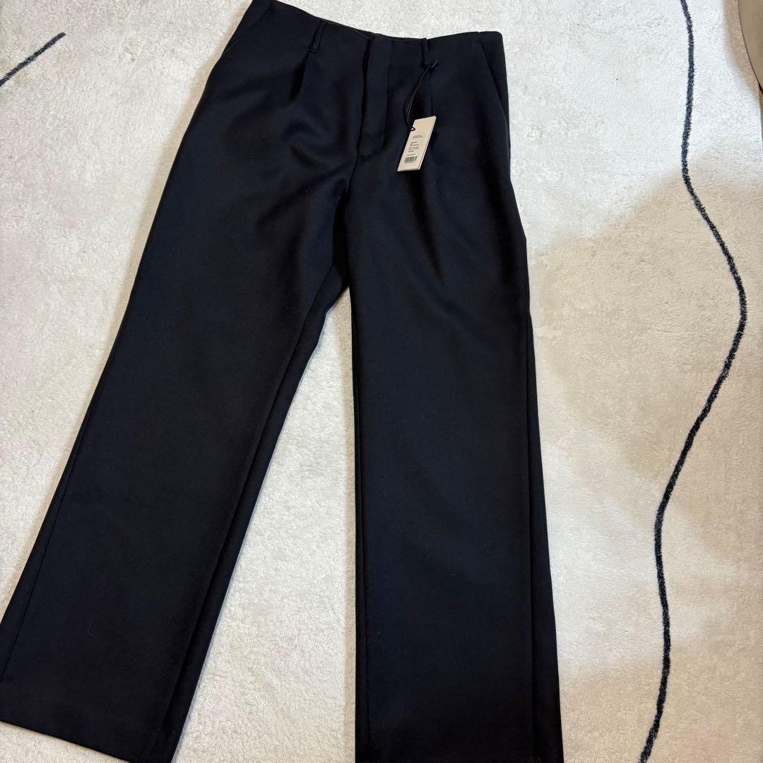 【新品未使用】AURALEE☆スラックス☆4☆ダークチャコール