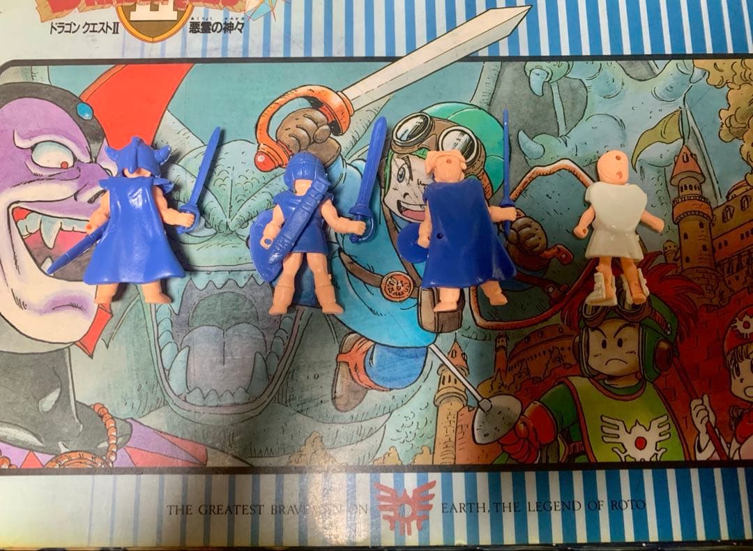 ドラゴンクエスト　クロスアップ　消しゴム　５体　希少