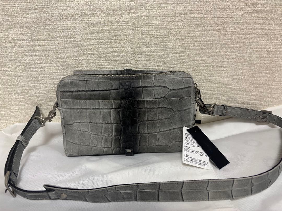 KAZEM.U.L. エムユーエルM U Lクロコダイル型押しショルダー