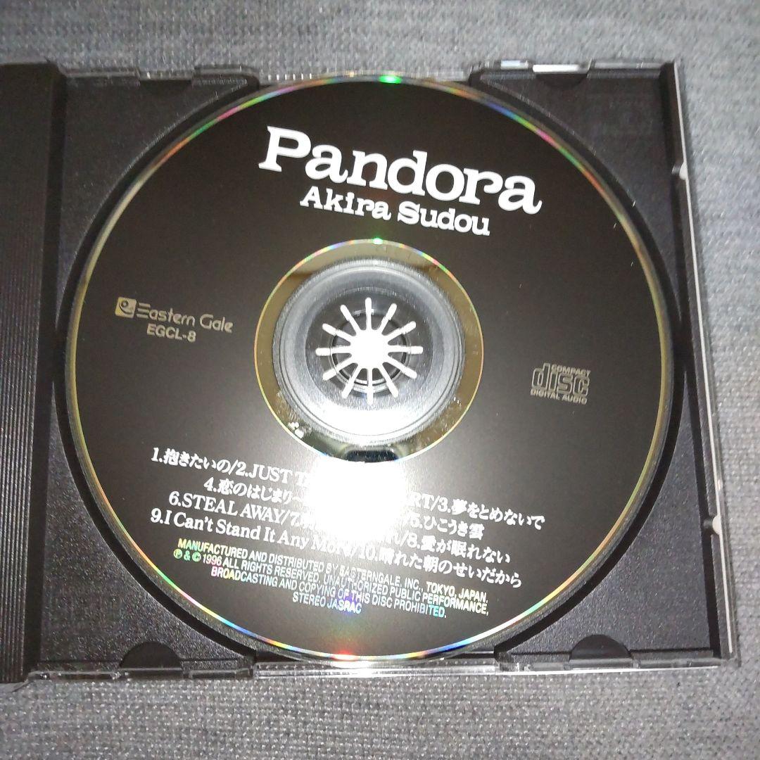 【極美品】須藤あきら『Pandora』アルバム帯、ハガキ付②