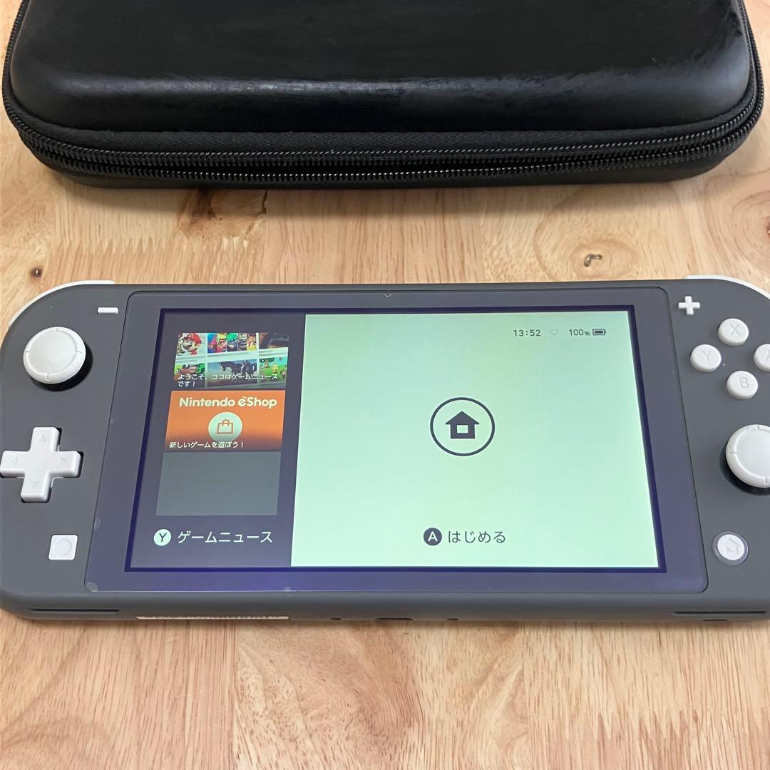 【本体】Nintendo Switch Lite【グレー】