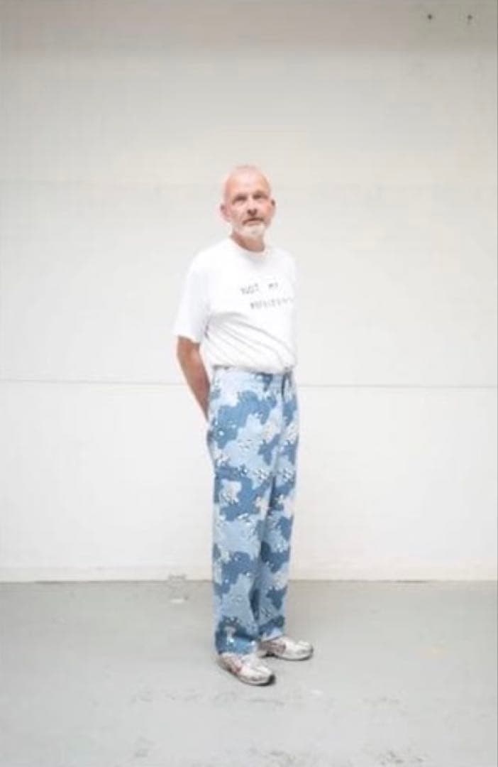 カミエル カモフラ a machine エーマシーン ポーカーズ ブルー ワイド