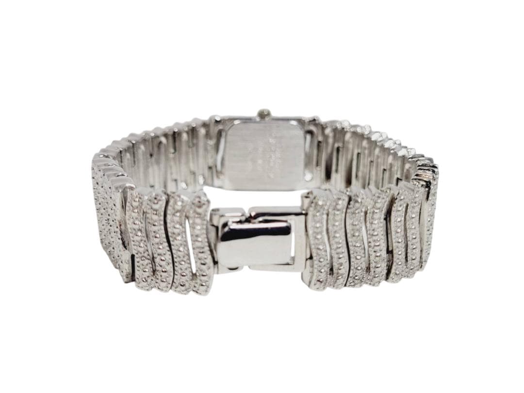 HeleneDEMICHELヘレンミッシェル925SILVERシェル文字盤腕時計