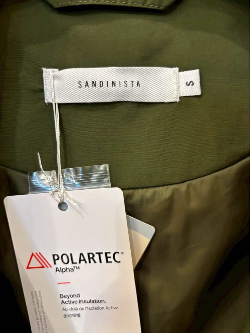 ジャケット・アウター SANDINISTA Nylon Mods Coat POLARTEC