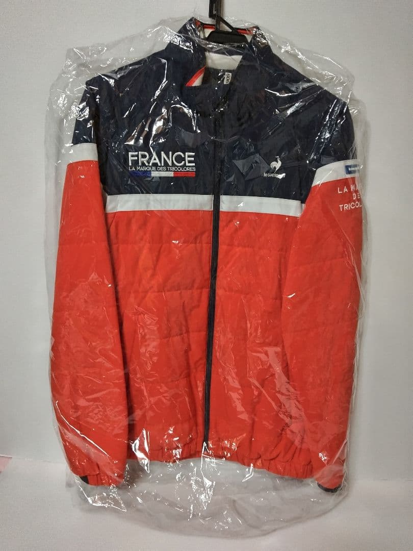 ルコックスポルティフゴルフ 2ウェイ ジャケット 赤/紺