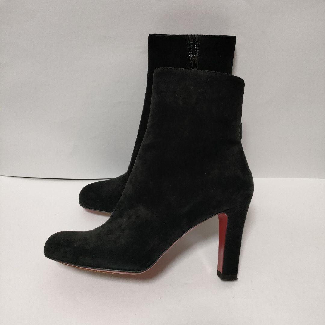 極美品❢Christian Louboutin スエードヒールブーツ ブーティ