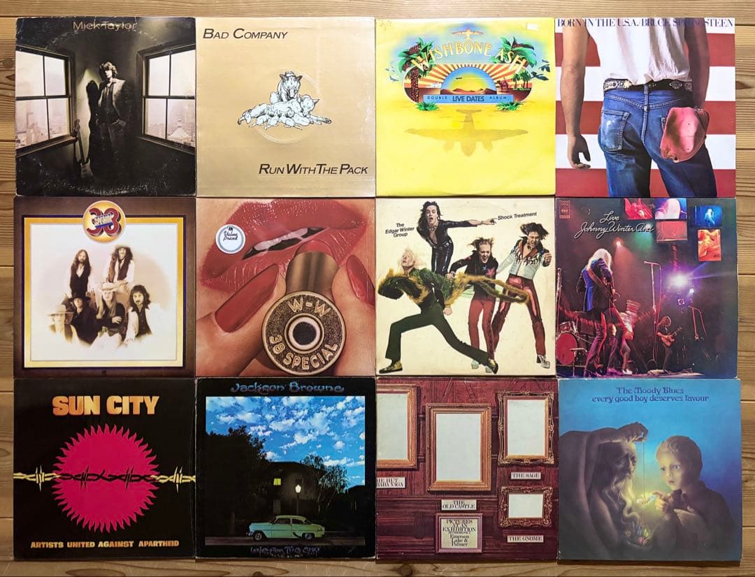 LP Hard Rock Pops レコード まとめ売り61枚セット