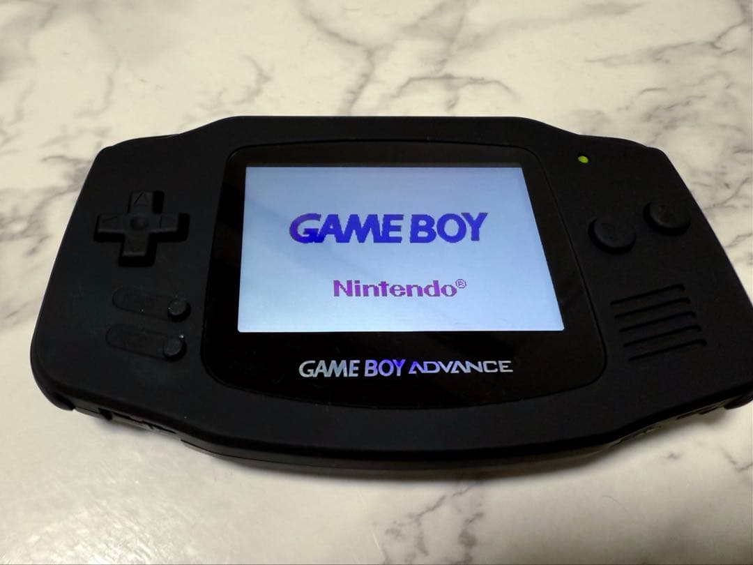 ゲームボーイアドバンス 本体 IPS液晶　カスタム　マットブラック