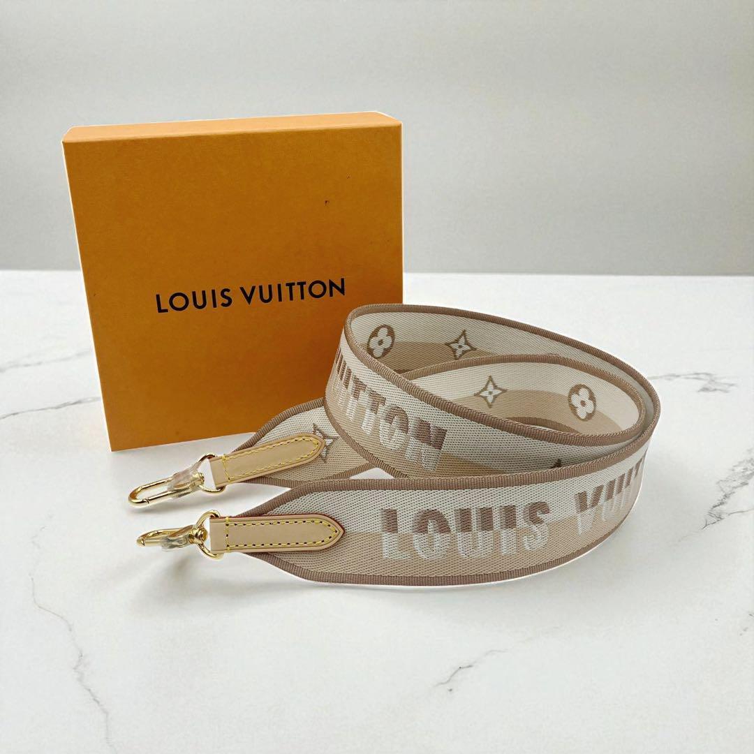 ⭐️未使用⭐️ ルイヴィトン ショルダーストラップ キャンバス ベージュ